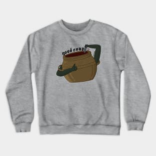 Pot Goblin Good Soup Elden Ring Crewneck Sweatshirt